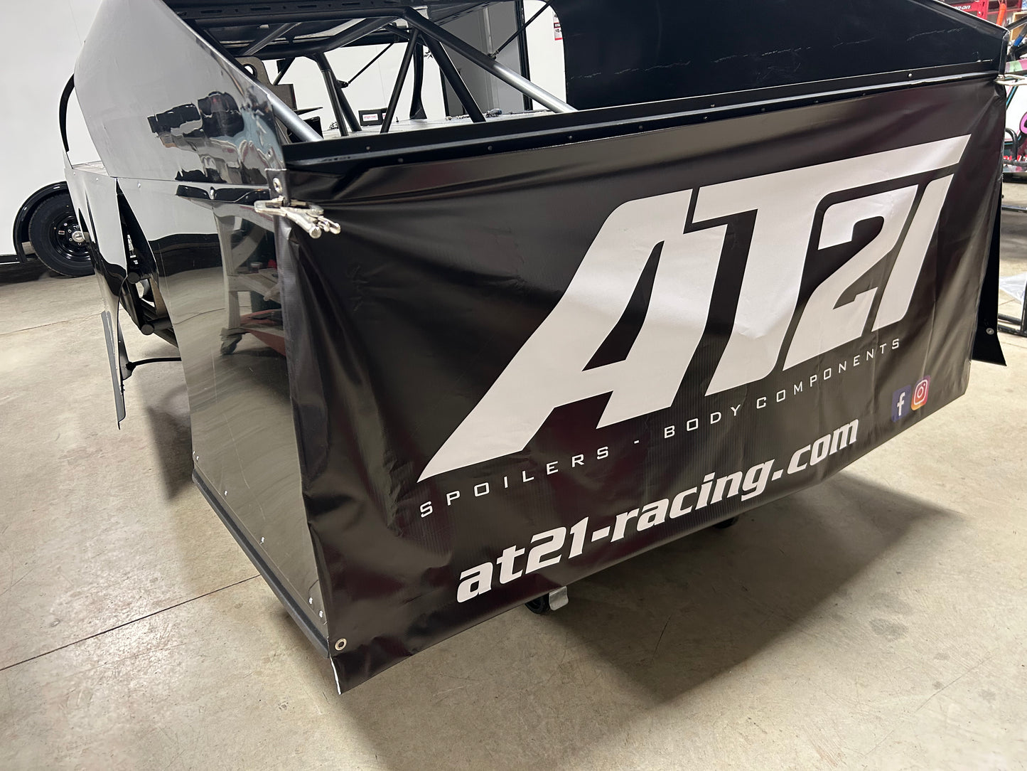 Rear Car Cover Banner